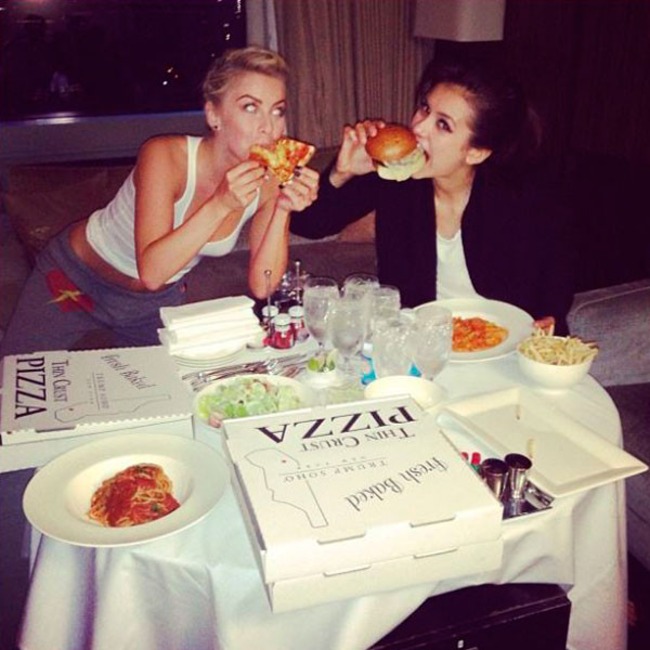 Julianne Hough, Nina Dobrev